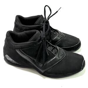 RARE Pony Mids All-Black Leather Sneakers Men’s Size 11 EUR 44 Quix MB010BAB
